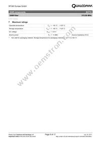 B39321B3719H110 Datasheet Page 8