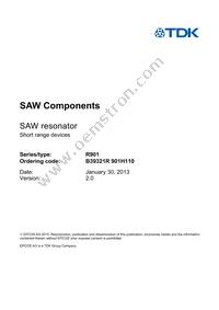 B39321R0901H110 Datasheet Page 3