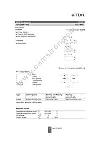 B39331B3662Z510 Datasheet Page 2