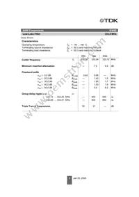 B39331B3662Z510 Datasheet Page 3