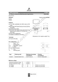 B39380K6264K100 Datasheet Page 2