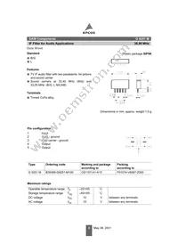 B39389G9251M100 Datasheet Page 2