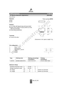 B39389K2955M100 Datasheet Page 2