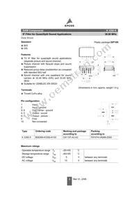 B39389K3350K100 Datasheet Page 2