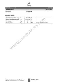 B39431B3730H110 Datasheet Page 5