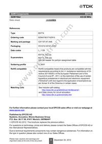 B39431B3774Z810 Datasheet Page 11