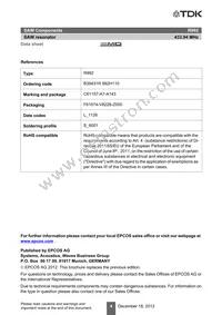 B39431R0992H110 Datasheet Page 6