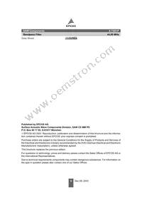 B39440X7303P200 Datasheet Page 6