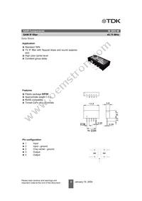 B39458M3951M100S1 Datasheet Page 2