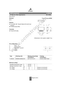 B39588N3958M100 Datasheet Page 2