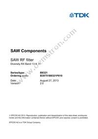 B39751B8321P810 Datasheet Page 3