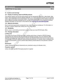 B39781B5114U410 Datasheet Page 19