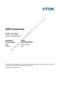 B39841B9859P810 Datasheet Page 3