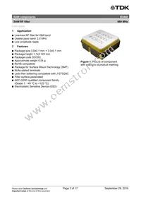 B39871B3440U410 Datasheet Page 5