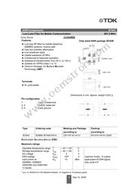 B39881B7845K410 Datasheet Page 2