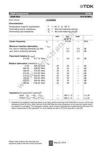 B39921B3300H110 Datasheet Page 5