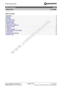 B39921B4379P810 Datasheet Page 3