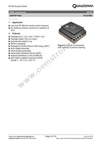 B39921B4379P810 Datasheet Page 4