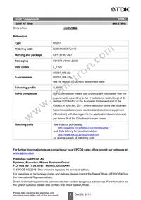 B39941B5057U410 Datasheet Page 10