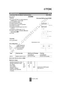 B39941B7721C910 Datasheet Page 2