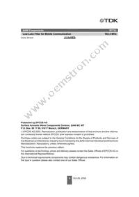 B39941B7721C910 Datasheet Page 6