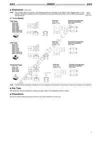 B3FS-1015 Datasheet Page 3