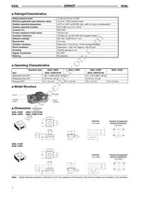 B3SL-1025P Datasheet Page 2