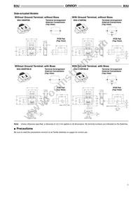 B3U-3100PM Datasheet Page 3