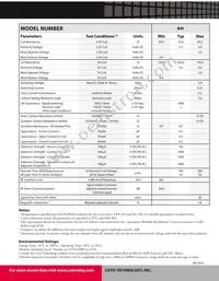 B41-0002 Datasheet Page 2