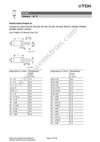 B41002B7226M Datasheet Page 16