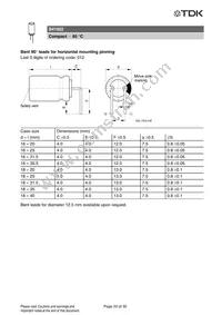 B41002B7226M Datasheet Page 20