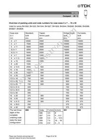 B41002B7226M Datasheet Page 23