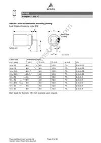 B41022B3476M Datasheet Page 20