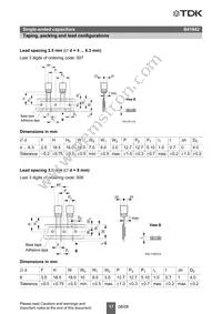 B41042A8827M Datasheet Page 17