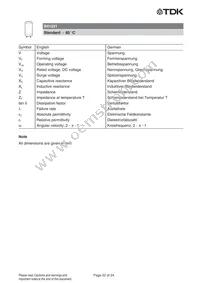 B41231A8129M007 Datasheet Page 22