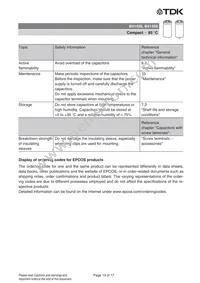 B41458B8150M003 Datasheet Page 13