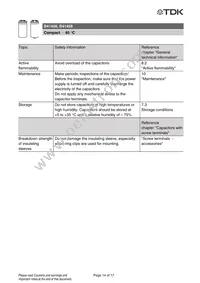 B41458B9688M000 Datasheet Page 14