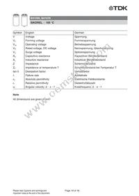 B41570E8339Q000 Datasheet Page 18