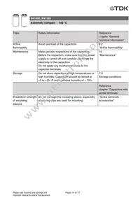 B41580A9478M000 Datasheet Page 14