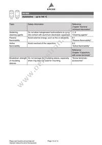 B41605A0708M009 Datasheet Page 14