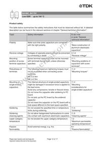 B41691A7278Q7 Datasheet Page 12