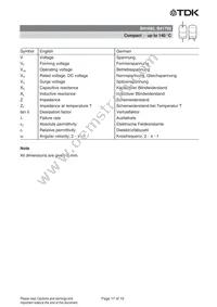 B41692A8228Q7 Datasheet Page 17