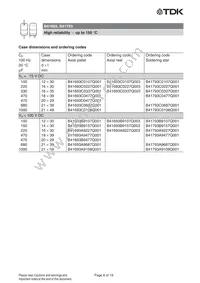 B41693A8227Q7 Datasheet Page 8