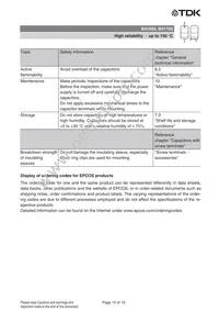 B41693A8227Q7 Datasheet Page 15