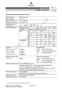 B41694A5398Q7 Datasheet Page 3