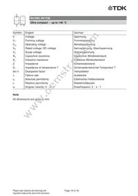 B41790B7528Q001 Datasheet Page 16