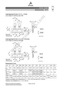 B41827C7228M Datasheet Page 19