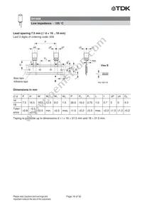 B41858D7158M000 Datasheet Page 19