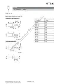 B41858D7158M000 Datasheet Page 21