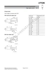 B41866C8687M000 Datasheet Page 19